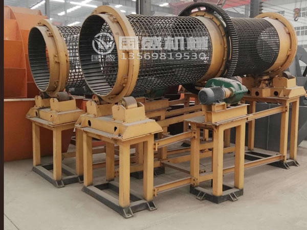 无轴滚轴筛石机 无轴滚轴筛石机